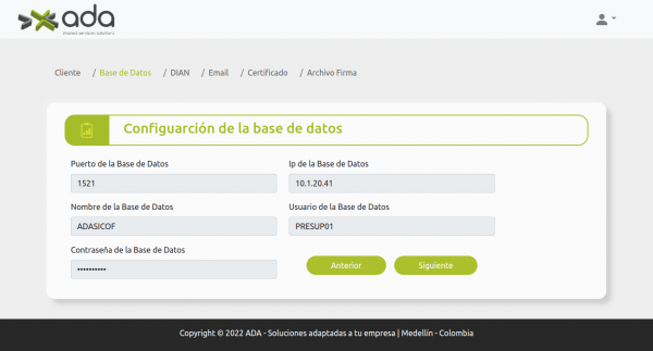  ACtualizar base de datos